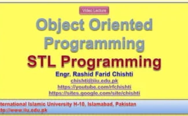 Object Oriented Programming Using C++: C++ STL Programming.pptx