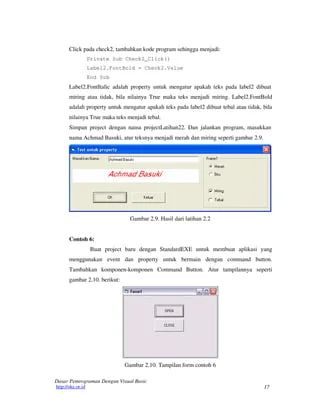Dasar Pemrograman Visual Basic1 Pdf - Best Minimal Patterns in Retina
