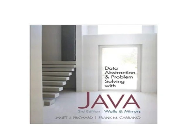  On Solotuions Manual PDF_book Data Abstraction and Problem Solving with Java Walls and Mirrors 3rd Edition Full_Books 3.