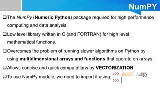 Data Analysis In Python Numpy Pptx - Ultra HD Ocean Illustration - 8K