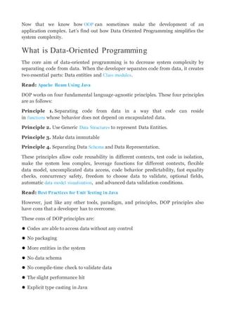 What The Heck Is Data Oriented Programming Forem - Premium Minimal Design Gallery - Desktop