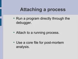 Debugging Applications With Gnu Debugger Ppt - Landscape Picture Collection - Retina Quality