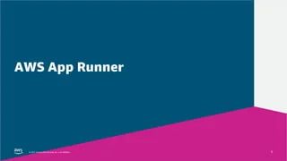 Deploy Golang Webapp Dengan Aws App Runner Ppt - Download Modern Ocean Design | Mobile