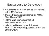 Devolution Ppt