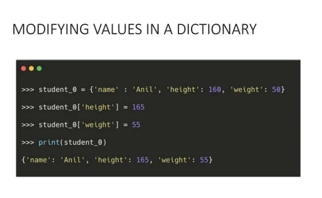 PART 7 - Python Tutorial | Dictionaries In Python With Examples | PPTX