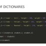 PART 7 - Python Tutorial | Dictionaries In Python With Examples | PPTX