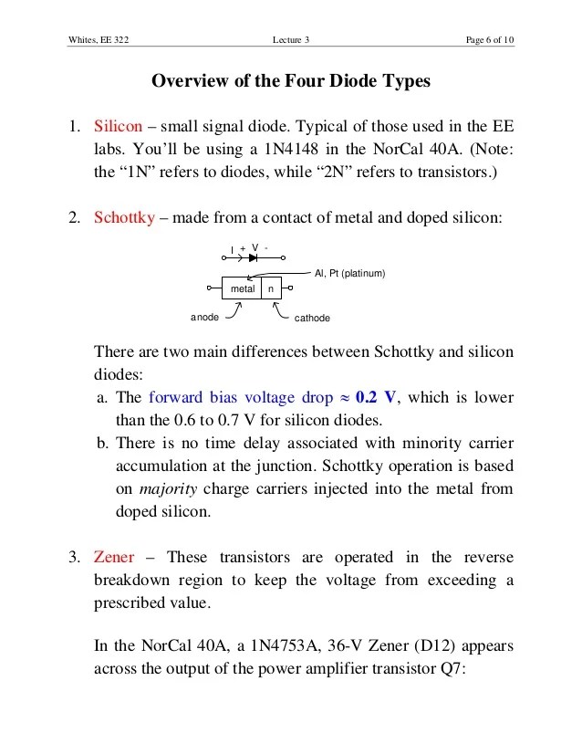 Diode Amplitude Modulation Diode Detection