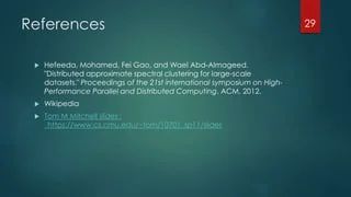 Distributed Approximate Spectral Clustering For Large Scale Datasets Ppt - Ultra HD Mobile Vintage Designs | Free Download