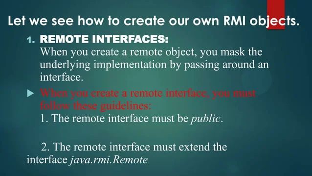 Java Remote Method Invocation Rmi Distributed Systems A - Landscape Photo Collection - Mobile Quality