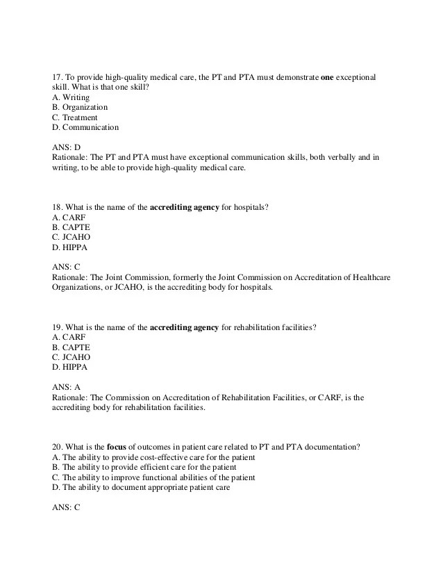 Documentation For The Physical Therapist Assistant 4th Edition Birche Why Is Documentation Important.