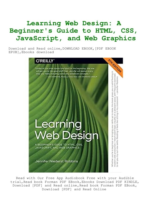 Html Css Javascript Pdf Free Download Explain Web design roles.