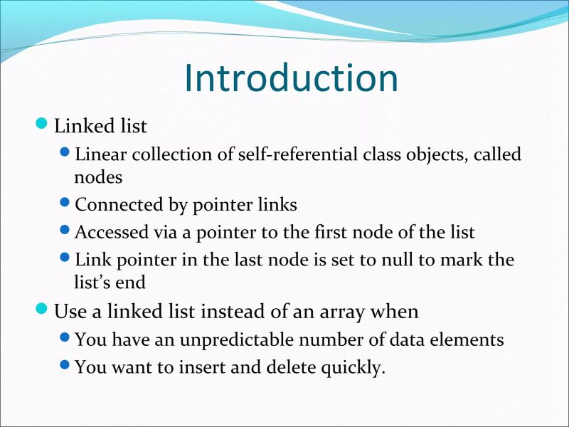 Lecture 5 Linked List Basic Pdf Array Data Structure Pointer - Desktop Light Photos for Desktop