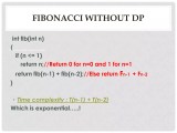 Dynamic Programming Basics Pptx