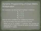 Dynamic Programming Matrix Chain Multiplication Ppt