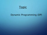 Dynamic Programming Dp In Algorithm Pptx