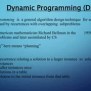 Dynamic Programming (dp) In Algorithm | PPTX