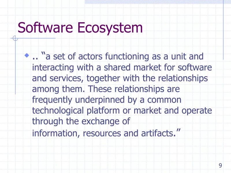 Software Ecosystem Glossary Cloudblue - Light Background Collection - High Resolution Quality