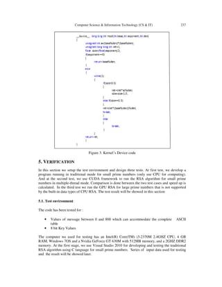 Efficient Algorithm For Rsa Text Encryption Using Cuda C Pdf - Best Space Textures in Full HD