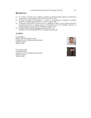 Efficient Algorithm For Rsa Text Encryption Using Cuda C Pdf - 8K Light Textures for Desktop