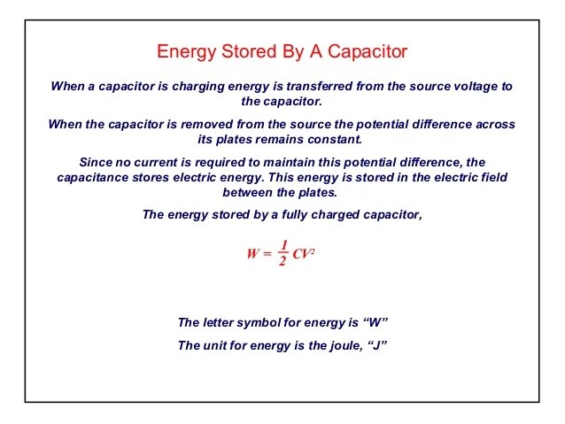 Elect Principles Capacitance