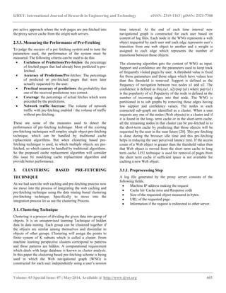 Pdf Enhancing Proxy Based Web Caching System Using Clustering Based Pre Fetching With Machine - Desktop Ocean Arts for Desktop