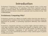Evolutionary Computing Soft Computing Pptx