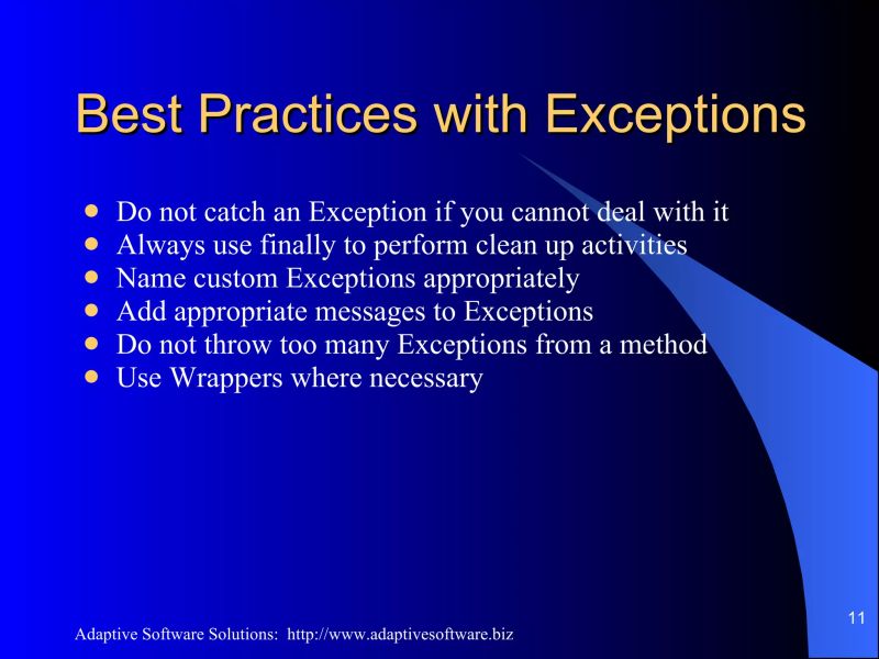 Java Programming 9 12 Exception Handling Ppt - Best Light Designs in Mobile