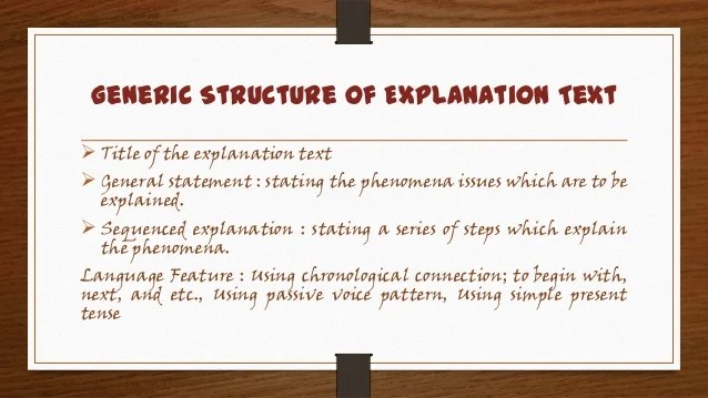 The followings are the strcture of biography text. Explanation text