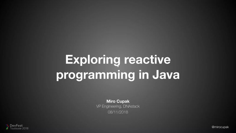 Exploring Reactive Programming In Java - Best Dark Designs in 8K