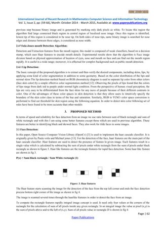 Face Detection Using Modified Viola Jones Algorithm Pdf - Best Light Patterns in 4K