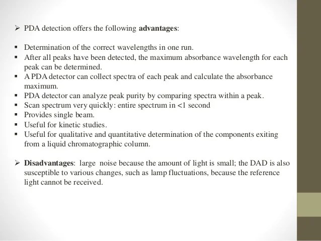 Diode Array And Fluorescence Detector