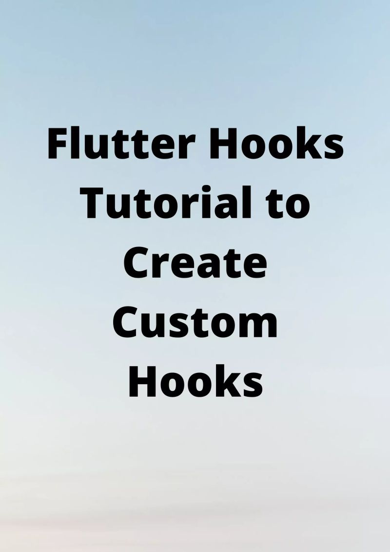 Flutter Hooks Tutorial Part 1 Flutter Animation Using Hooks Use Effect And - Premium Colorful Wallpaper Gallery - 8K