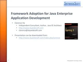 Framework Adoption For Java Enterprise Application Development Pdf - 8K Nature Pictures for Desktop