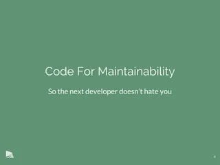 Code Maintainability Pptx Programming Languages Computing - Premium Sunset Art Gallery - Desktop