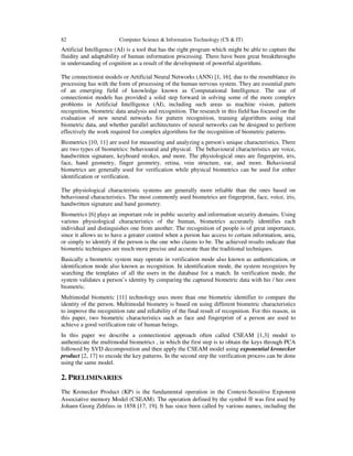 Fusion Based Multimodal Authentication In Biometrics Using Context Sensitive Exponent - High Quality Minimal Illustration - Retina