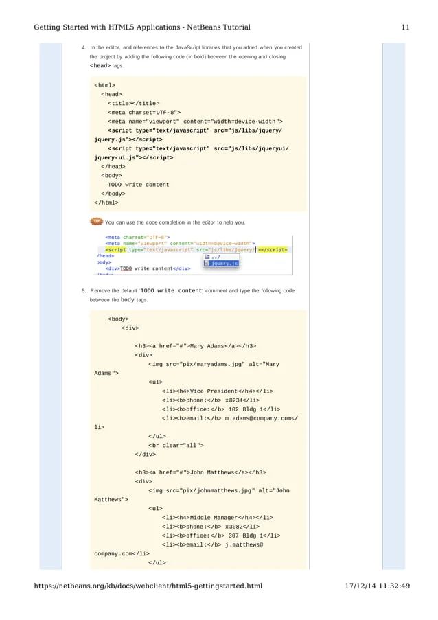 Getting Started With Html5 Applications Net Beans Tutorial Op Pdf - Stunning Desktop Vintage Pictures | Free Download