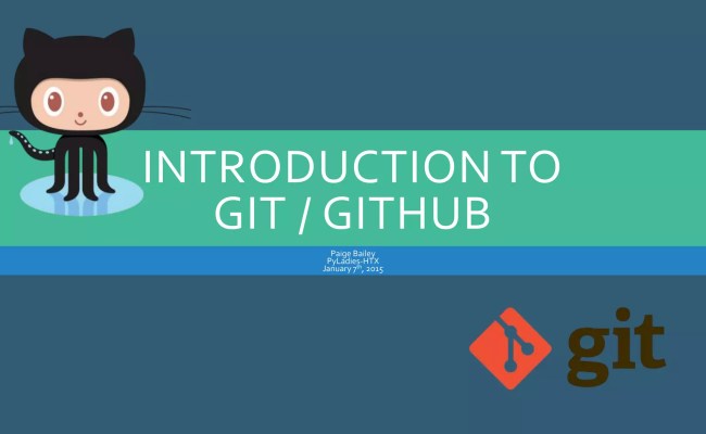 Introduction To Git / Github | PPT