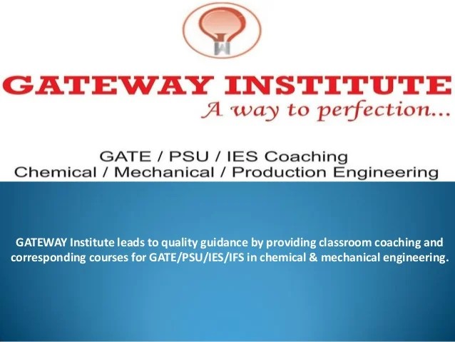 Best Gate Classes In Pune Gate 2020 Classes