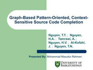 Graph Based Code Completion Ppt - Creative Full HD Minimal Images | Free Download