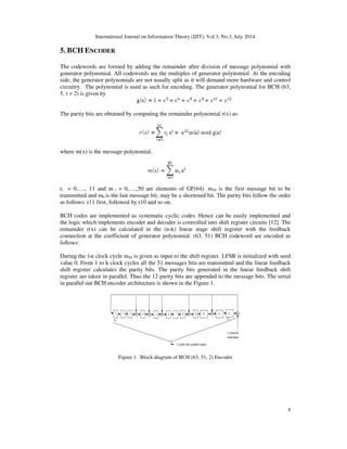 Pdf Fpga Implementation Of Encoder For 15 K Binary Bch Code Using - Download Amazing Ocean Picture | HD