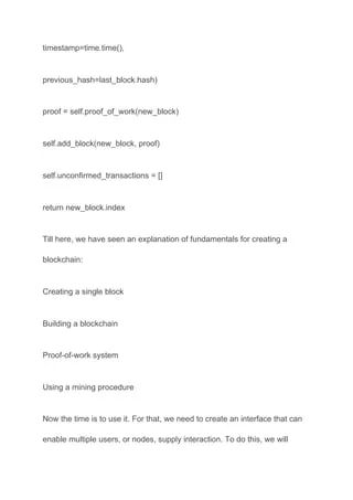 A Comprehensive Guide To Create Blockchain In Python Blockchain - Landscape Images - Elegant Ultra HD Collection