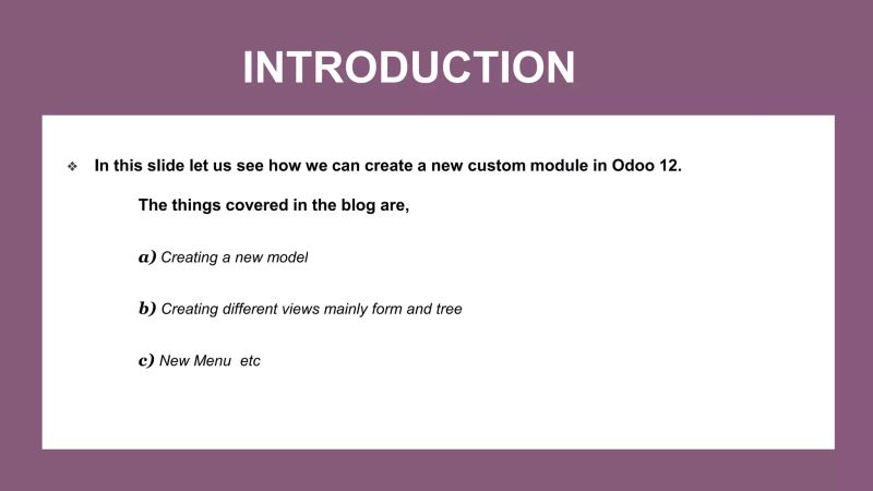 How To Build Custom Module In Odoo 15 Ppt - Best Dark Designs in Desktop
