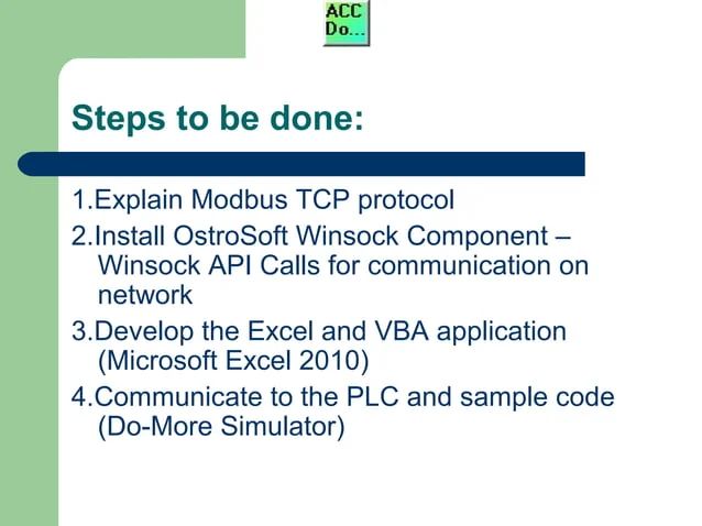 How To Implement Modbus Tcp Protocol Using Vba With Excel - Beautiful Desktop Dark Arts | Free Download