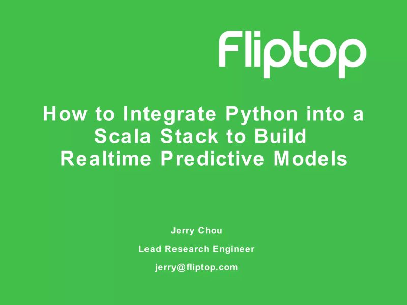 How To Integrate Python Into A Scala Stack Ppt - Best Minimal Illustrations in High Resolution