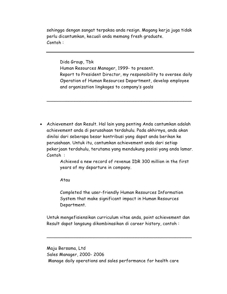Yang telah ditentukan oleh recruiter pada email sebelumnya). How to win job interview by Daniel Doni Sundjojo