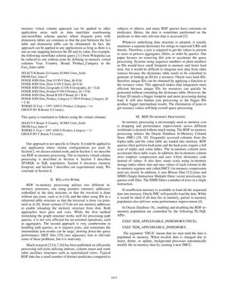 Icde2019 Improving Rdf Query Performance Using In Memory Virtual - Best Sunset Wallpapers in 4K