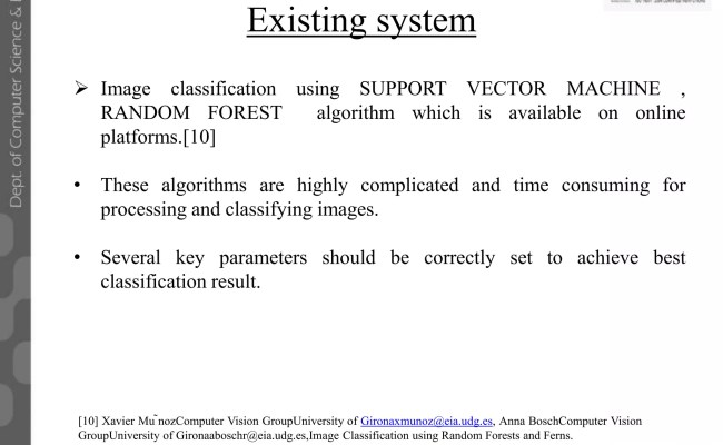 Image Classification Using Convolutional Neural Network | PPTX