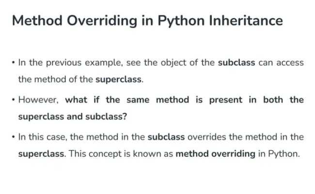 Inheritance And Polymorphism Oops Concepts In Python | PDF