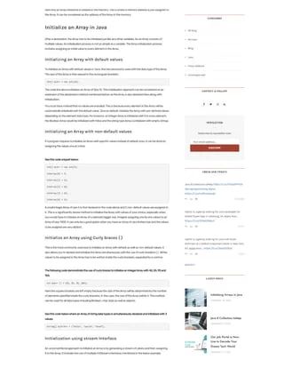 Initializing Arrays In Java Pdf - Vintage Background Collection - Full HD Quality