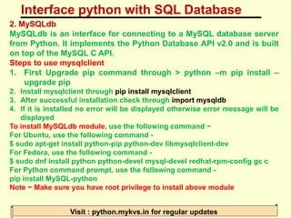 Interface Python With Sql Database10 Pdf - Sunset Illustrations - Creative Retina Collection